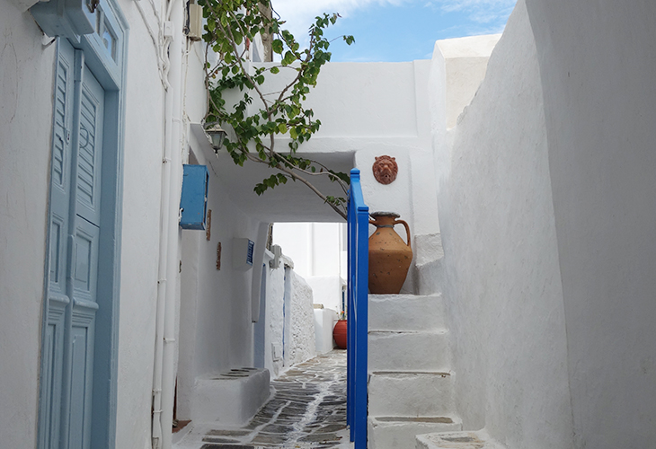 Σοκάκι στο Κάστρο της Σίφνου